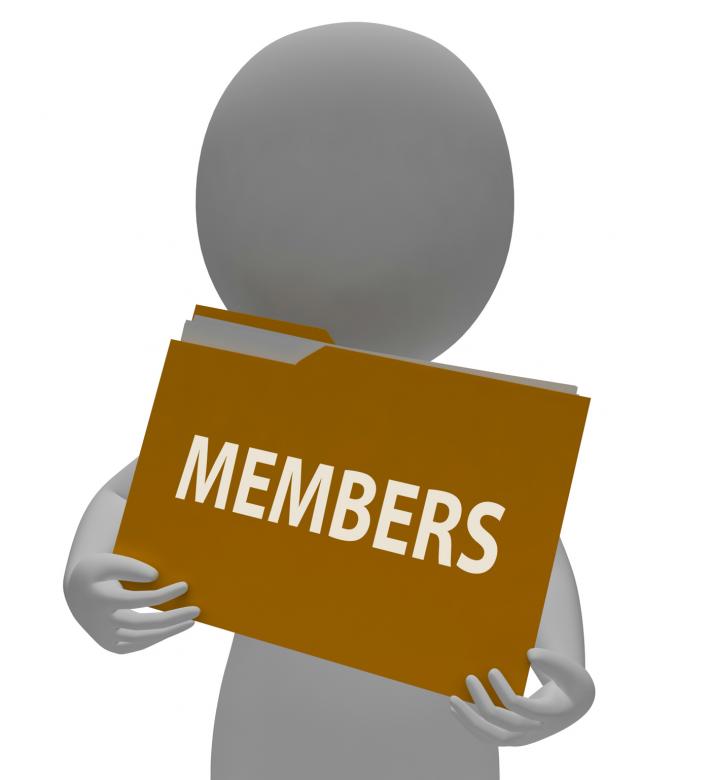 Free stock image of Members Folder Represents Join Up 3d Rendering created by Stuart Miles