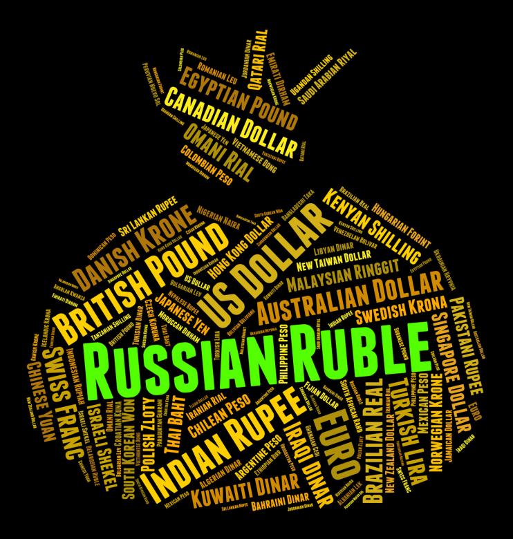 Free stock image of Russian Ruble Indicates Foreign Currency And Coin created by Stuart Miles