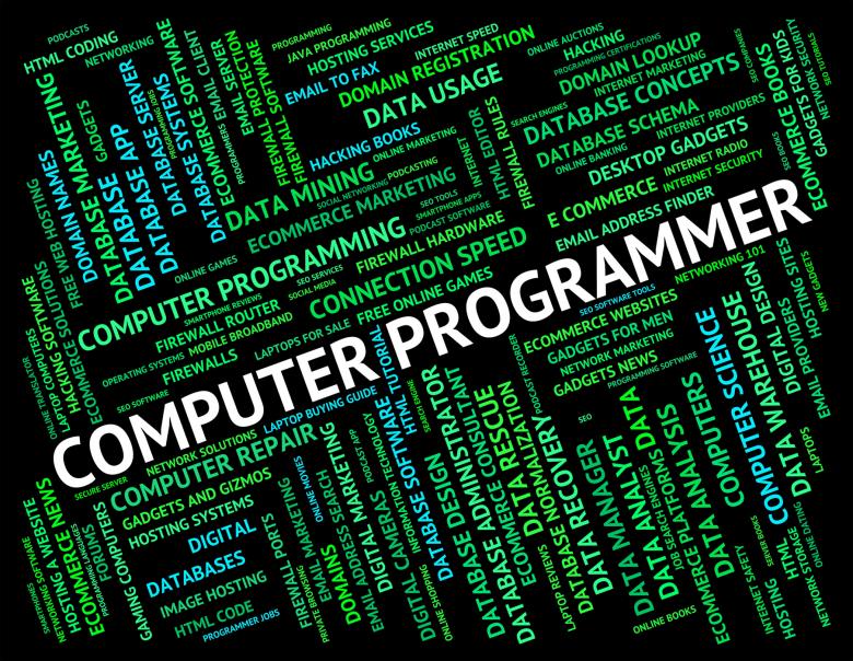 Free stock image of Computer Programmer Represents Software Engineer And Communication created by Stuart Miles