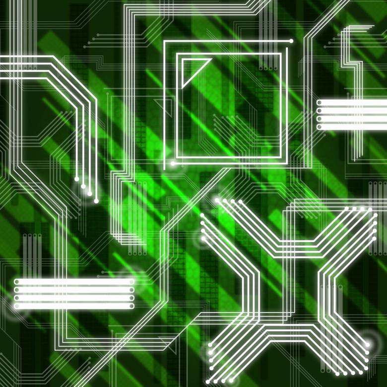 Free stock image of Green Lines Background Means Web Connection And Sending Data created by Stuart Miles