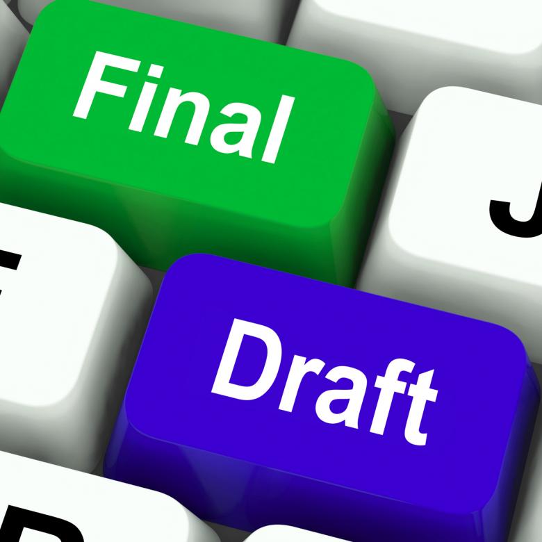 Free stock image of Final Draft Keys Show Editing And Rewriting Document created by Stuart Miles