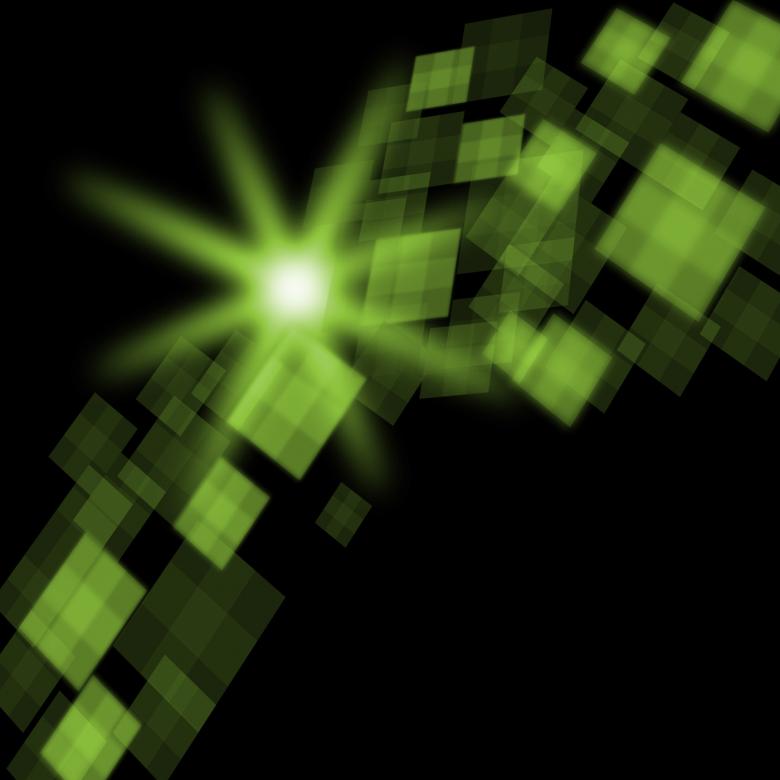 Free stock image of Green Cubes Background Means Futuristic Concept Or Pixeled Design created by Stuart Miles