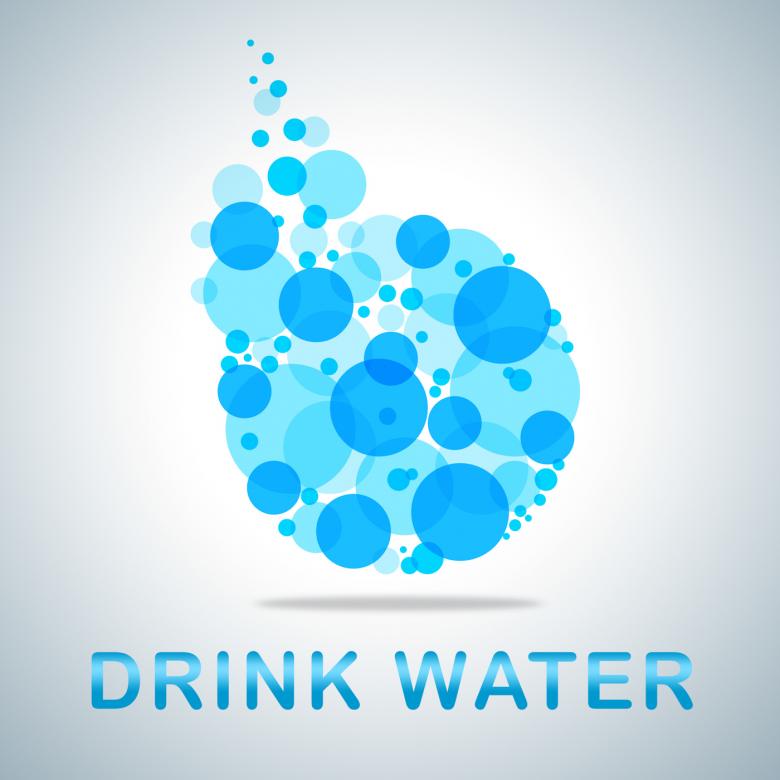 Free stock image of Drink Water Shows Drinking H2o And Thirst created by Stuart Miles