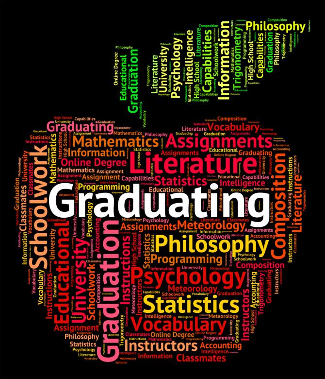 Free stock image of Graduating Word Indicates Studies College And Passing created by Stuart Miles