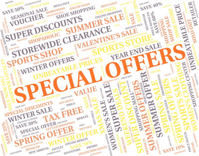 Free stock image of Special Offers Represents Discounts Notable And Promo created by Stuart Miles