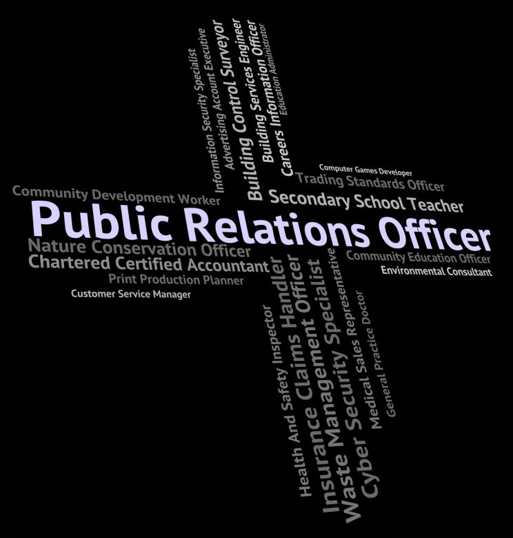 Free stock image of Public Relations Officer Represents Press Release And Career created by Stuart Miles