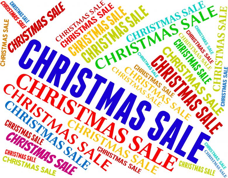 Free stock image of Christmas Sale Represents Bargain Save And Text created by Stuart Miles