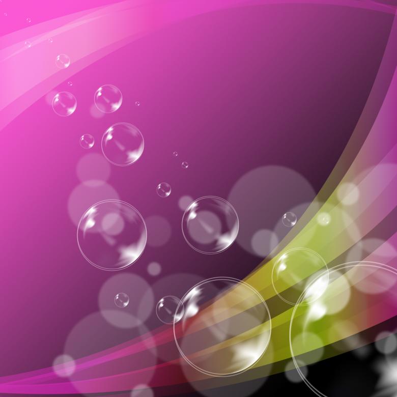 Free stock image of Bubbles Background Means Glimmering Joy Or Creative Bubble created by Stuart Miles
