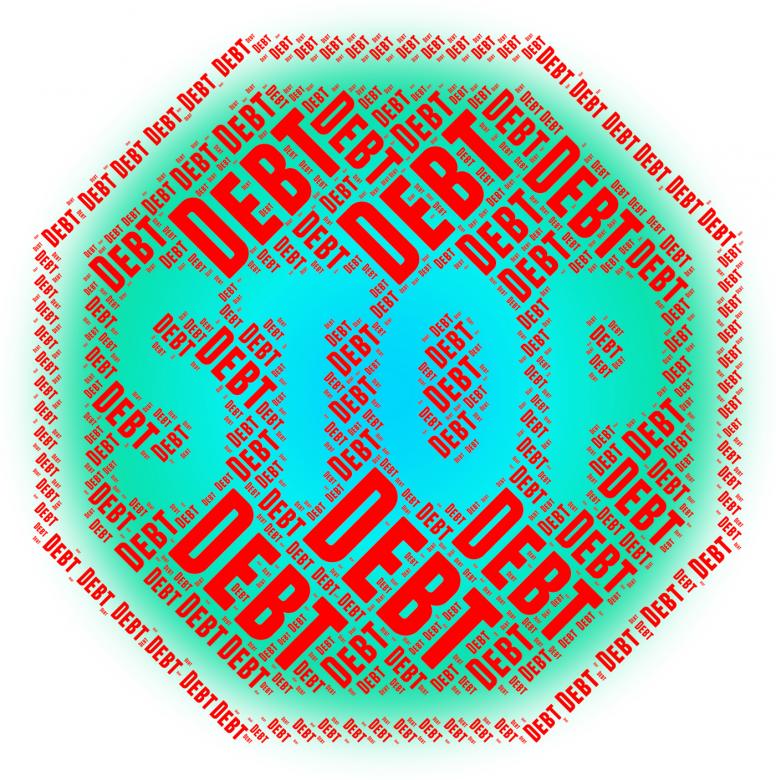Free stock image of Stop Debt Represents Warning Sign And Danger created by Stuart Miles