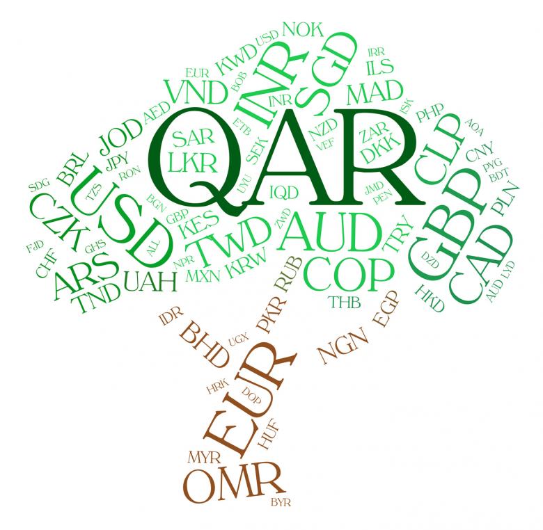 Free stock image of Qar Currency Indicates Exchange Rate And Fx created by Stuart Miles