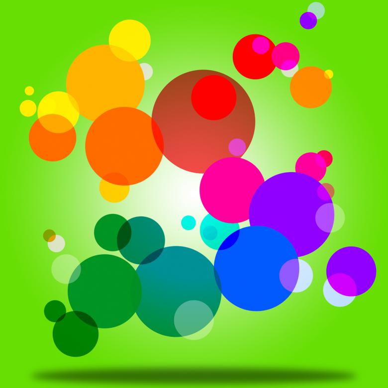 Free stock image of Color Background Indicates Circles Bubble And Orb created by Stuart Miles