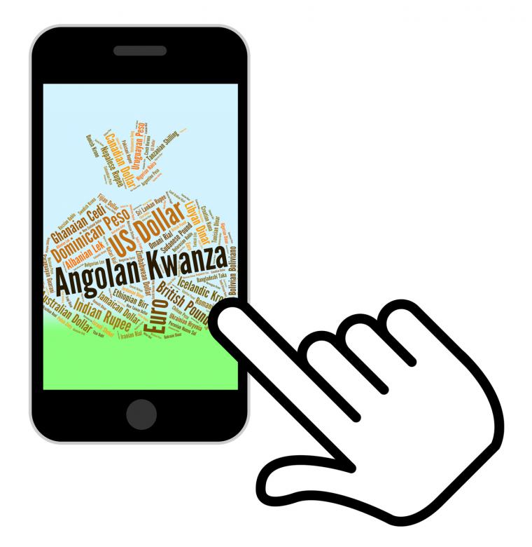 Free stock image of Angolan Kwanza Shows Forex Trading And Coin created by Stuart Miles
