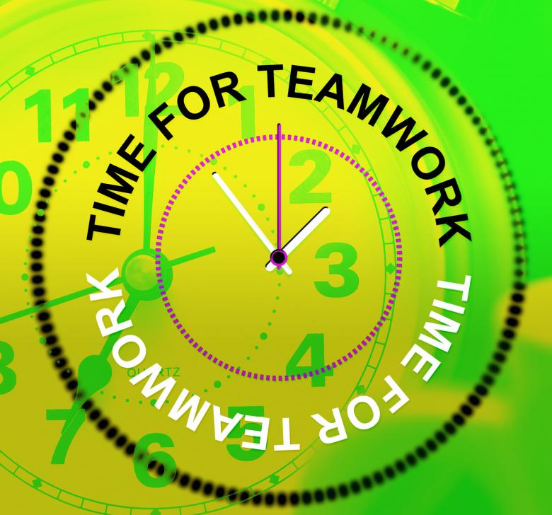 Free stock image of Time For Teamwork Represents Networking Group And Organized created by Stuart Miles