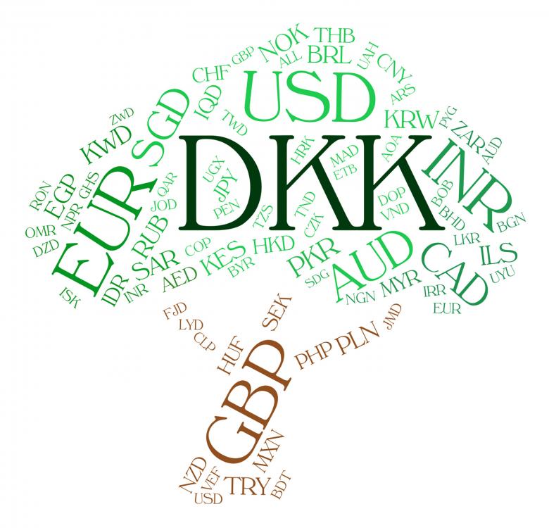 Free stock image of Dkk Currency Means Denmark Krone And Banknote created by Stuart Miles