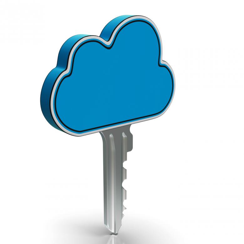 Free stock image of Cloud Computing Key Shows Internet Security created by Stuart Miles