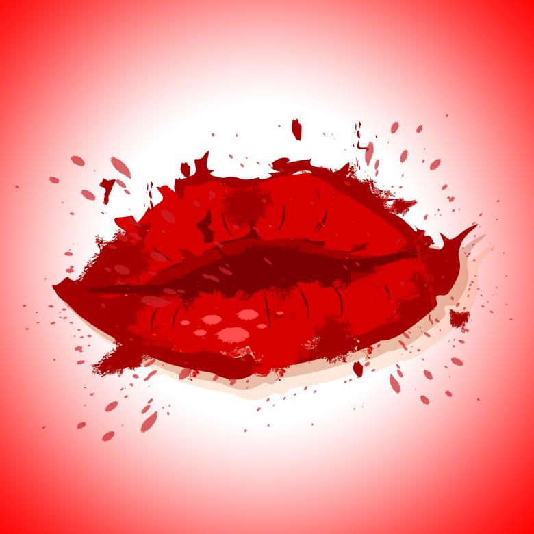 Free stock image of Lips Beauty Shows Good Looking And Beautiful created by Stuart Miles