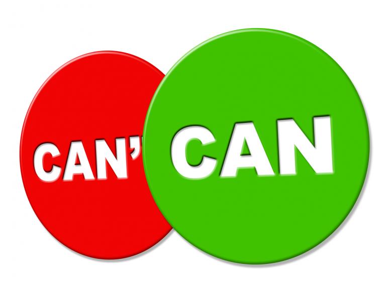 Free stock image of Can Sign Shows Display Doable And Practicable created by Stuart Miles