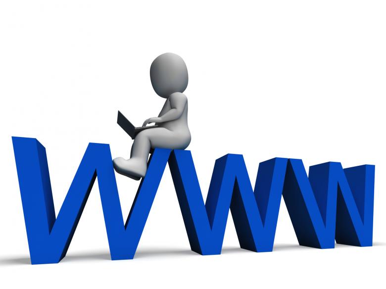Free stock image of Www Showing World Wide Web created by Stuart Miles