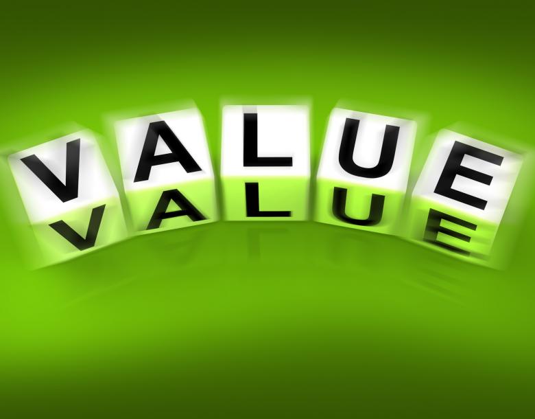Free stock image of Value Blocks Displays Importance Significance and Worth created by Stuart Miles