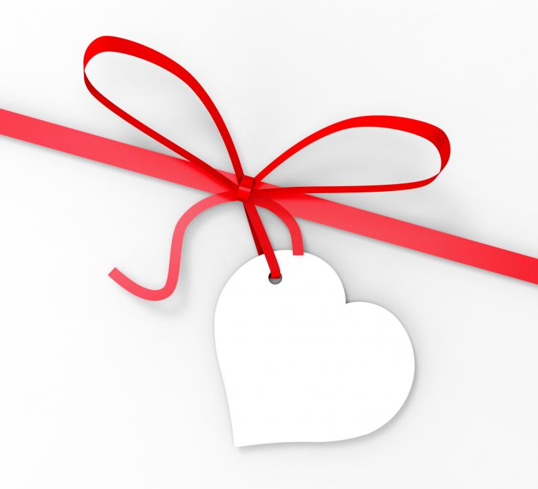 Free stock image of Gift Tag Shows Greeting Card And Blank created by Stuart Miles