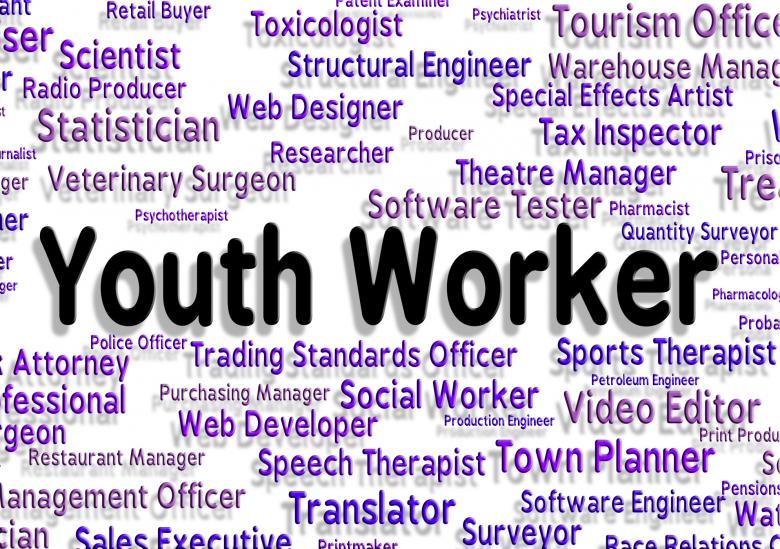 Free stock image of Youth Worker Shows Blue Collar And Adolescence created by Stuart Miles