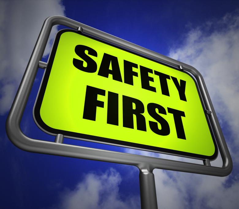 Free stock image of Safety First Signpost Indicates Prevention Preparedness and Security created by Stuart Miles