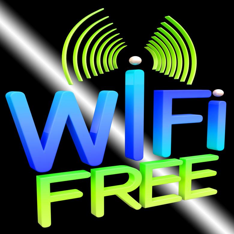 Free stock image of Bright Wifi Internet Symbol Shows Coverage Or Connection created by Stuart Miles