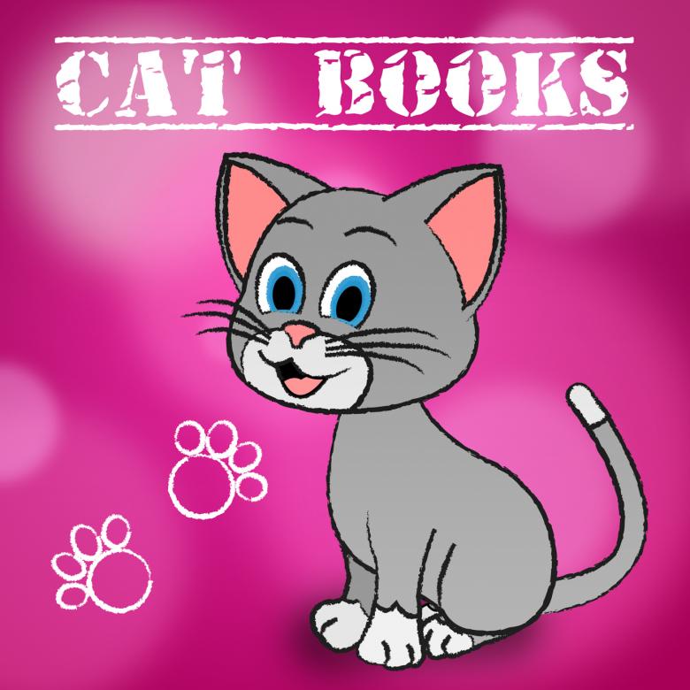 Free stock image of Cat Books Indicates Learn Education And Felines created by Stuart Miles