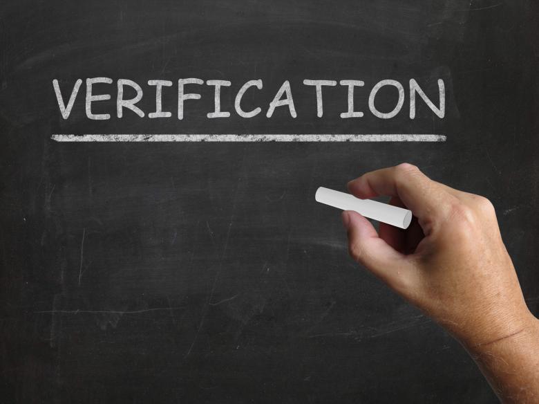 Free stock image of Verification Blackboard Shows Proof Confirmation And Endorsement created by Stuart Miles