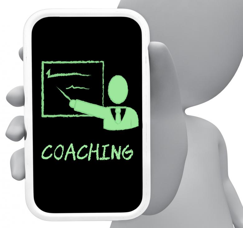 Free stock image of Coaching Online Represents Mobile Phone And Cellphone 3d Rendering created by Stuart Miles