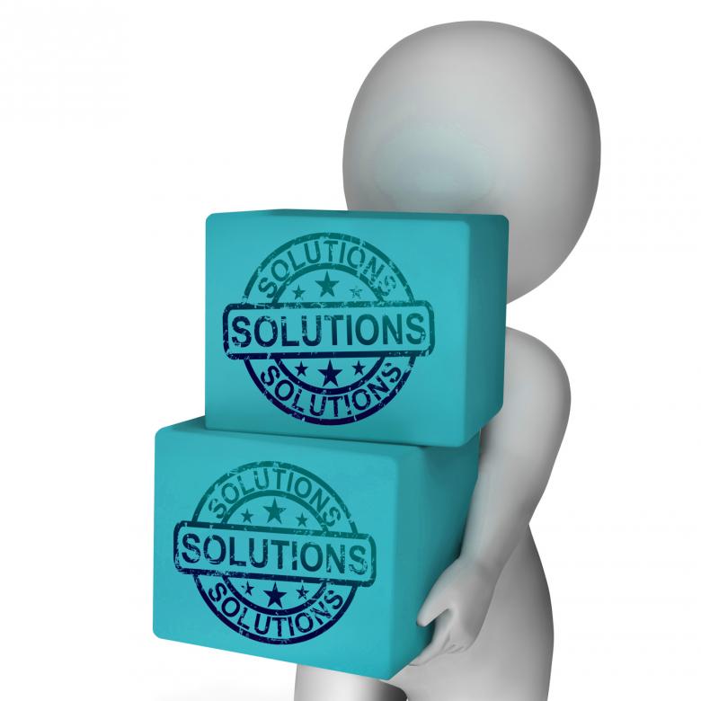 Free stock image of Solutions Boxes Mean Solving Market And Product Problems created by Stuart Miles