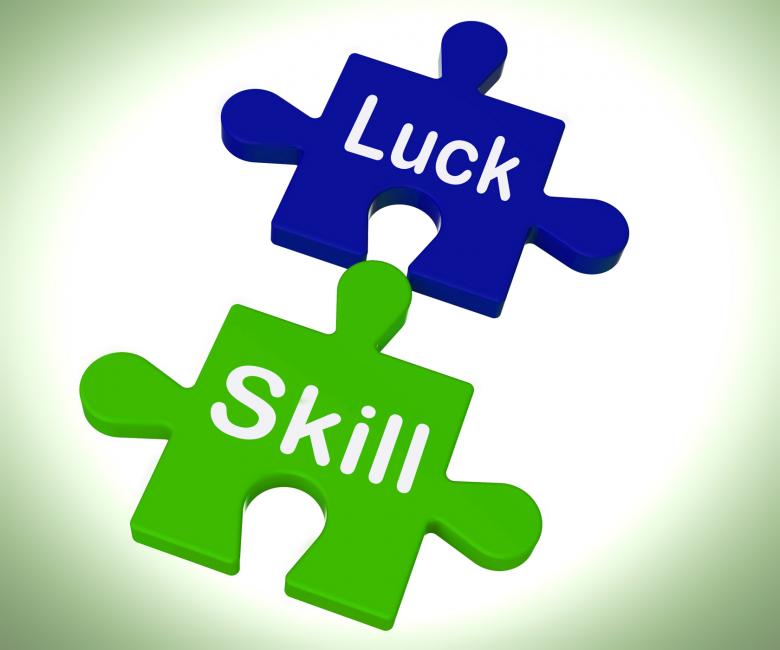 Free stock image of Luck Skill Puzzle Means Competent Or Fortunate created by Stuart Miles