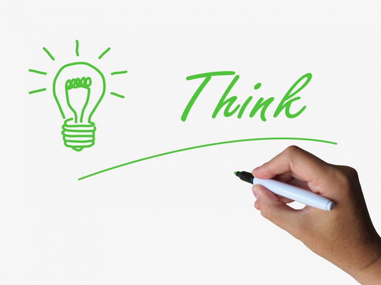 Free stock image of Think Lightbulb Means Thinking Learning and Solving created by Stuart Miles
