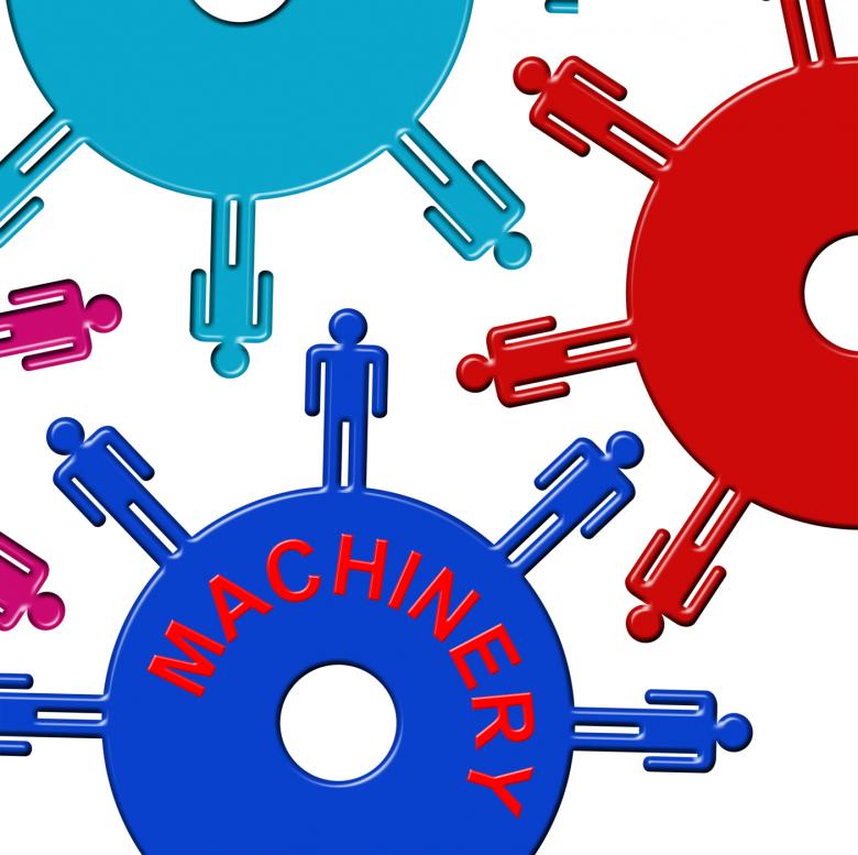 Free stock image of Machinery Cogs Shows Factory Wheel And Workshop created by Stuart Miles