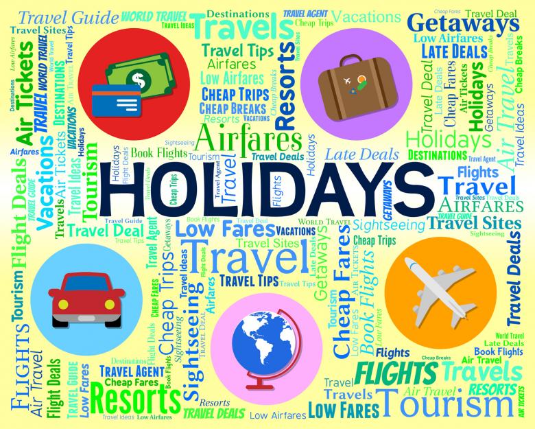Free stock image of Holidays Word Shows Break Vacations And Abroad created by Stuart Miles