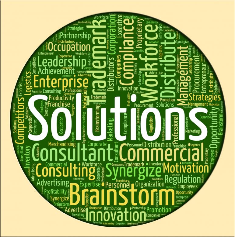 Free stock image of Solutions Word Shows Solve Solved And Achievement created by Stuart Miles
