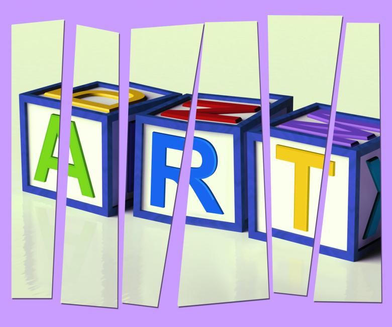 Free stock image of Art Letters Show Inspiration Creativity And Originality created by Stuart Miles