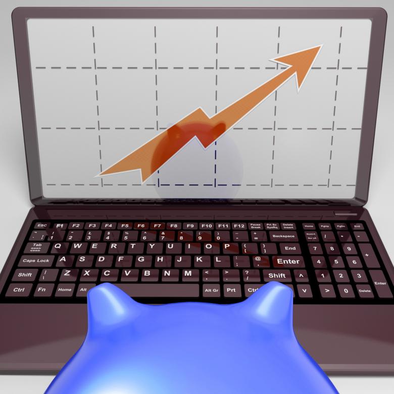 Free stock image of Graph On Screen Shows Increase Sales Achievement created by Stuart Miles