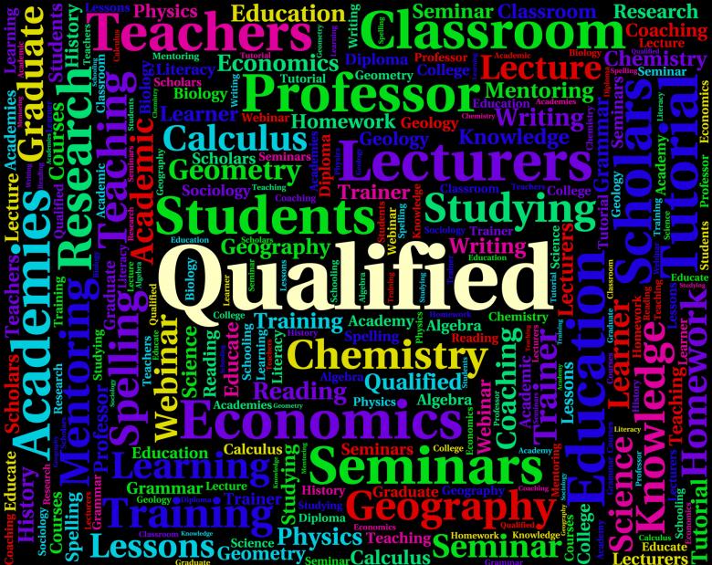 Free stock image of Qualified Word Shows Adept Text And Professional created by Stuart Miles