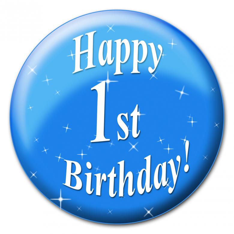 Free stock image of Happy First Birthday Indicates Congratulating Greeting And Greetings created by Stuart Miles