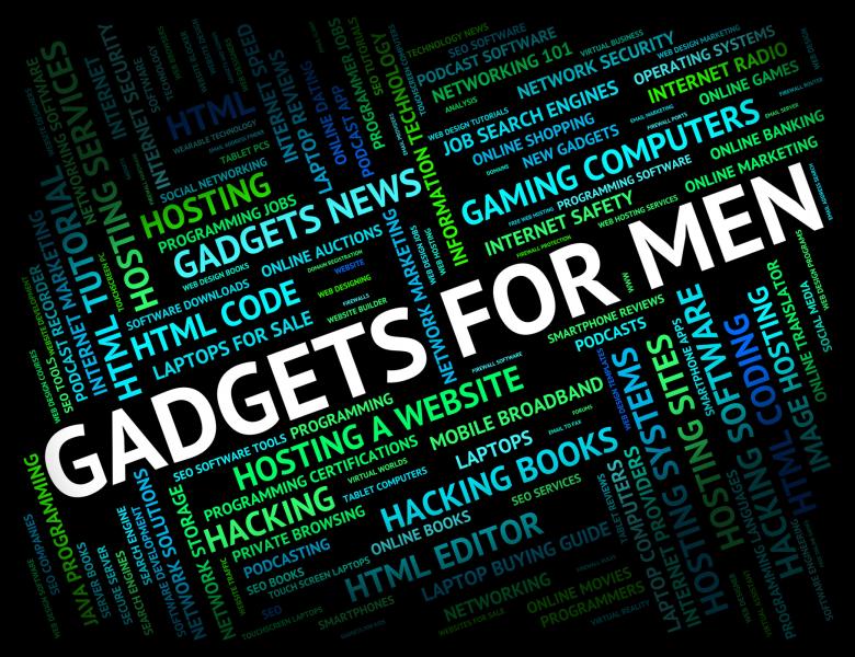 Free stock image of Gadgets For Men Shows Mod Con And Things created by Stuart Miles
