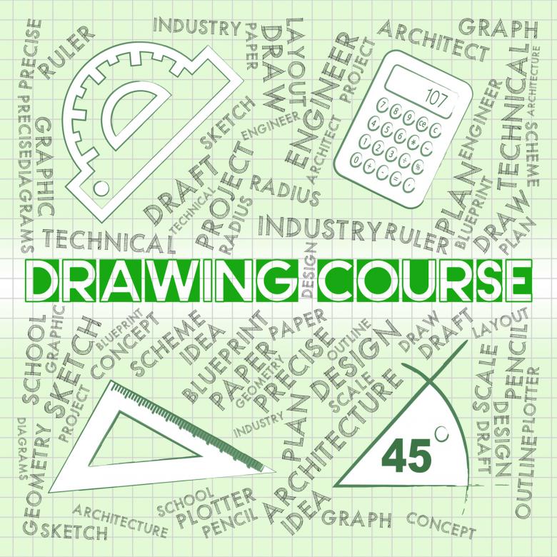 Free stock image of Drawing Course Shows Sketch Syllabus And Schedules created by Stuart Miles