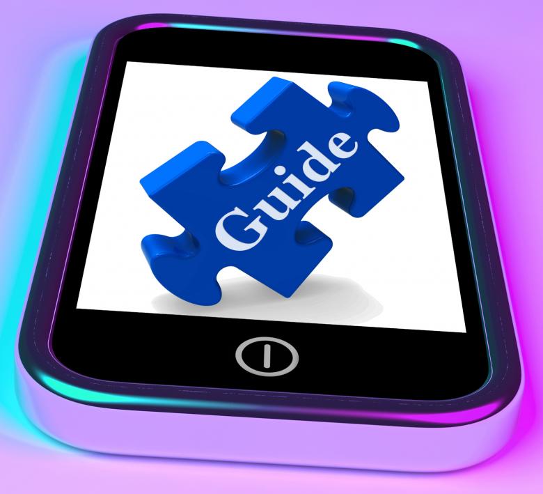 Free stock image of Guide On Smartphone Showing Guidance created by Stuart Miles