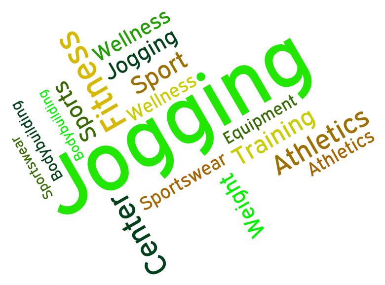 Free stock image of Jogging Word Shows Exercise Workout And Health created by Stuart Miles