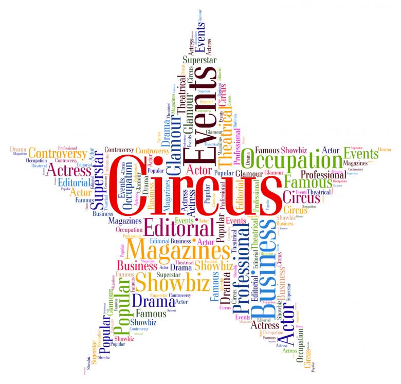 Free stock image of Circus Star Represents Three Ring And Clown created by Stuart Miles
