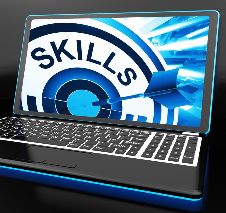 Free stock image of Skills On Laptop Shows Great Abilities created by Stuart Miles