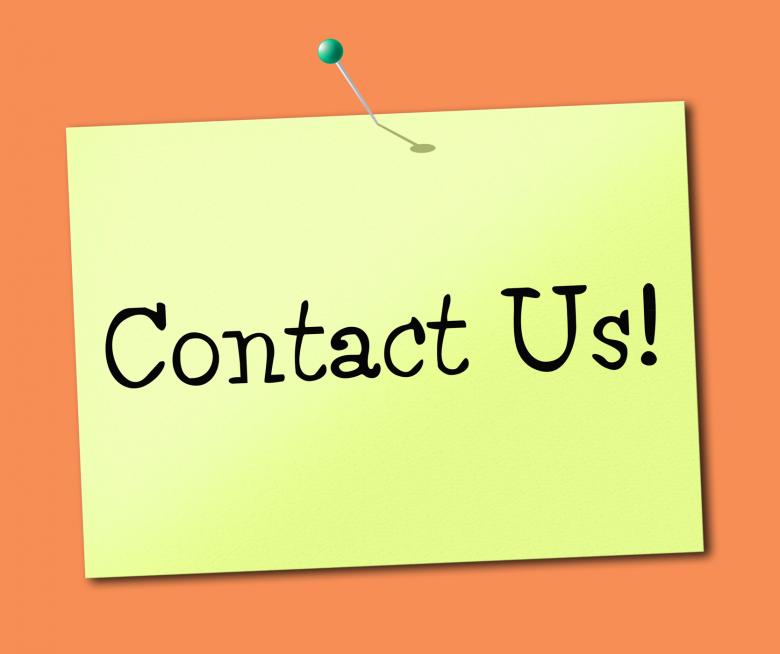 Free stock image of Contact Us Indicates Call Now And Chatting created by Stuart Miles