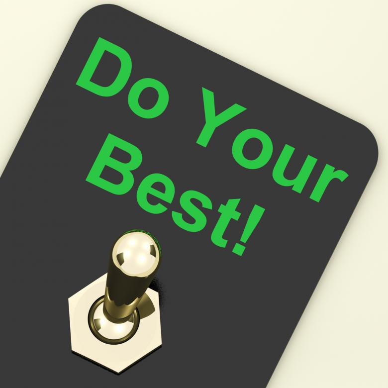 Free stock image of Do Your Best Switch Shows Attempt Try Hard created by Stuart Miles
