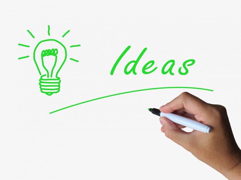 Free stock image of Ideas and Lightbulb Indicate Bright Idea and Concepts created by Stuart Miles