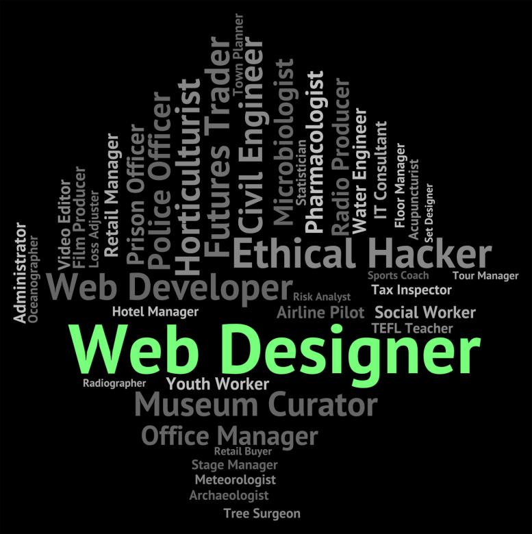 Free stock image of Web Designer Indicates Recruitment Www And Words created by Stuart Miles